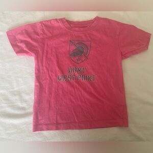 Girl West Point army t shirt 3T